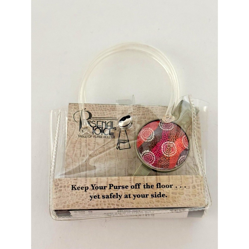 Pursenal Choice Tabletop Purse Bag Holder Compact &‎ Stylish New
